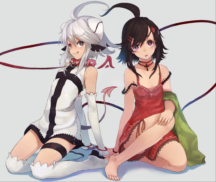 kiko and koki (original) drawn by shirabi