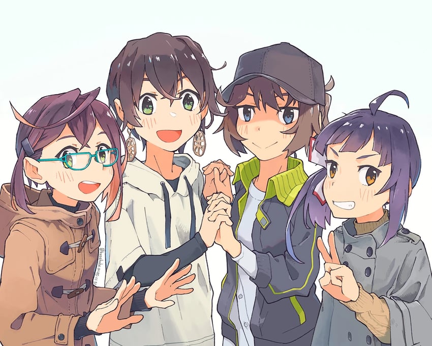 okinami and fujinami (original and 1 more) drawn by kusakabe_(kusakabeworks)