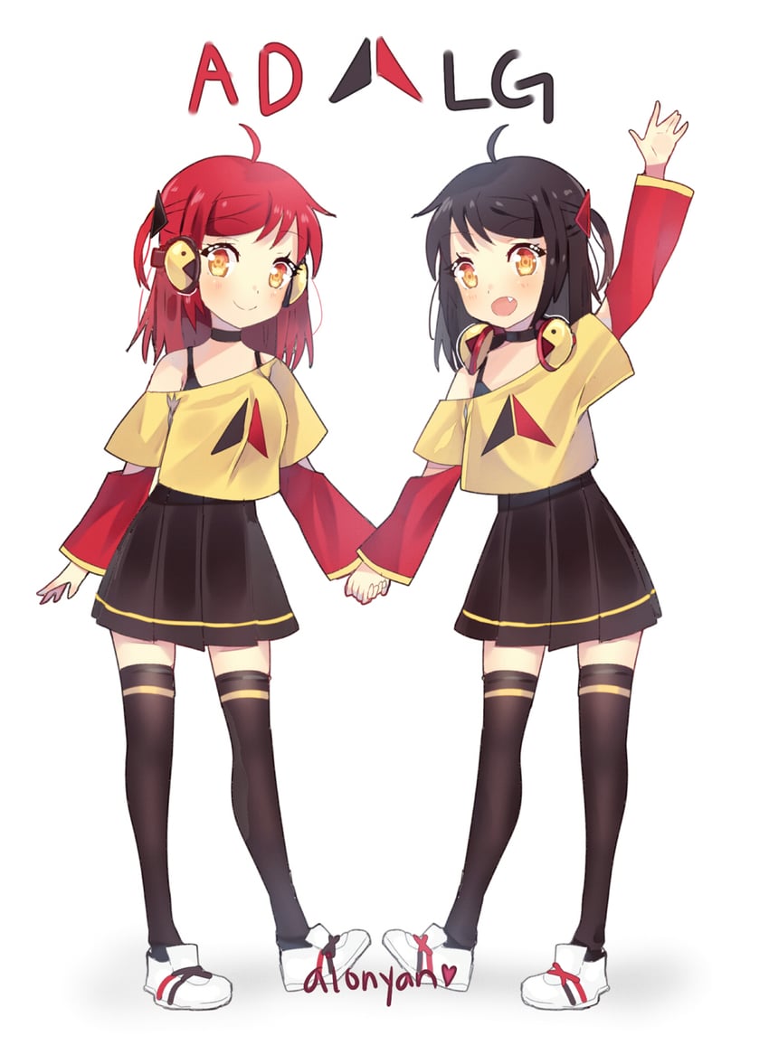 pac-man, lg, and ad (original) drawn by aionyan
