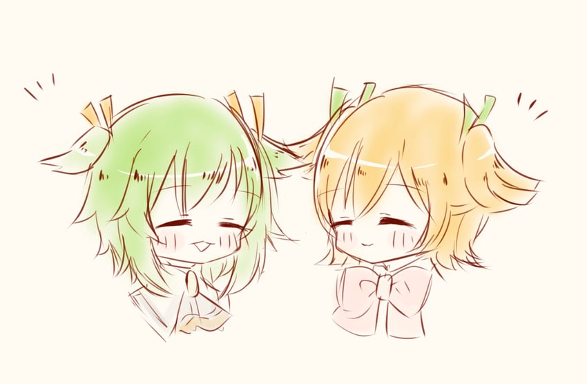 daiba nana and yoshimura thi mai (assault lily and 1 more) drawn by amahara_nue