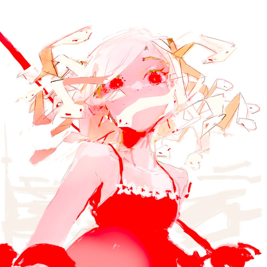 sengoku nadeko and god nadeko (monogatari and 1 more) drawn by synibread