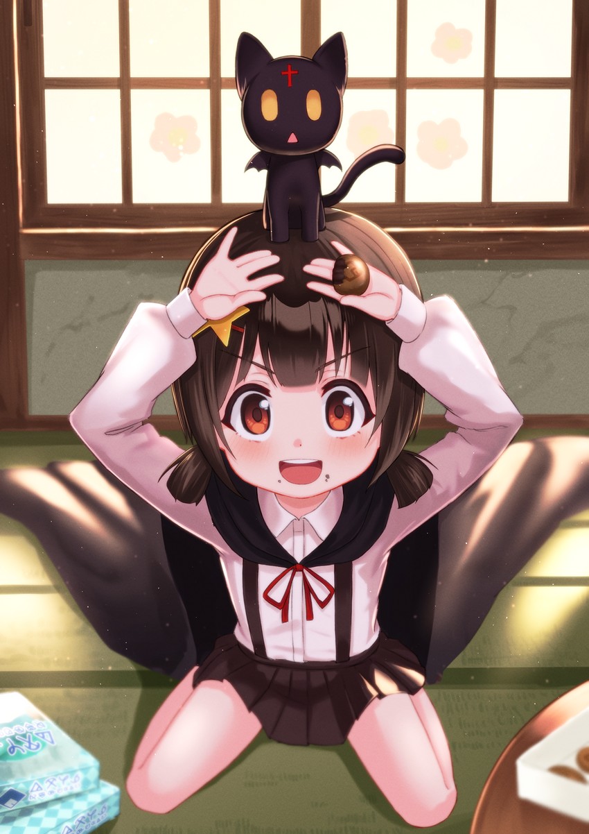 chomusuke and komekko (kono subarashii sekai ni shukufuku wo!) drawn by toketa_(toketa15)