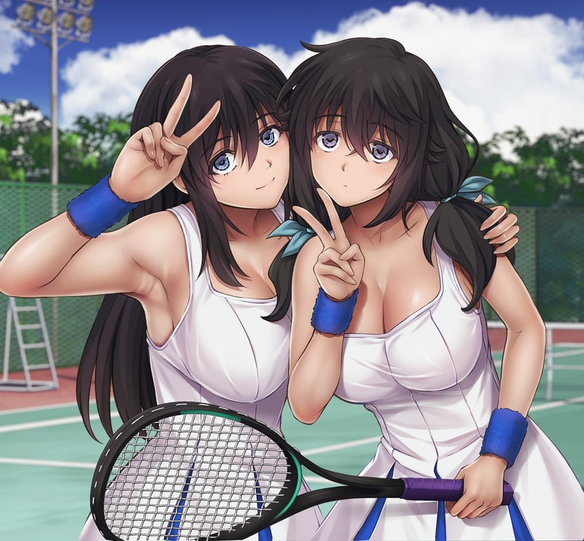 kitamura kaori and hayakawa nozomi (midareuchi) drawn by cyclone_(reizei)