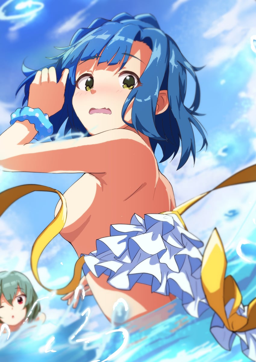 nanao yuriko and nagayoshi subaru (idolmaster and 1 more) drawn by sanami_(sanami_t_38)