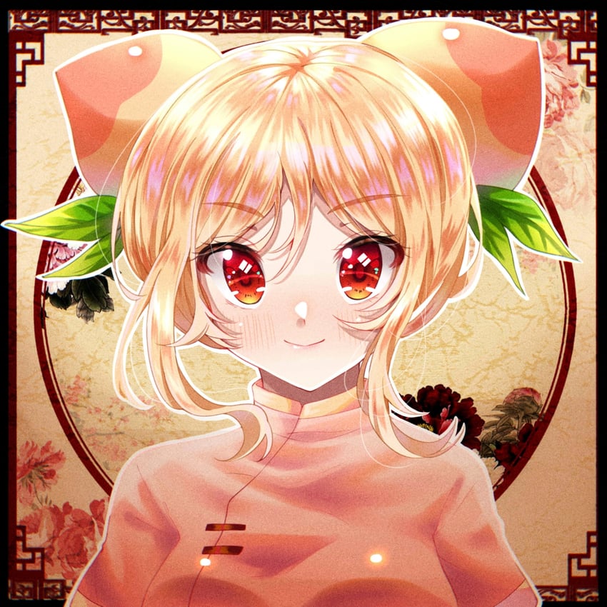 peach cookie (cookie run and 1 more) drawn by bingqilintu