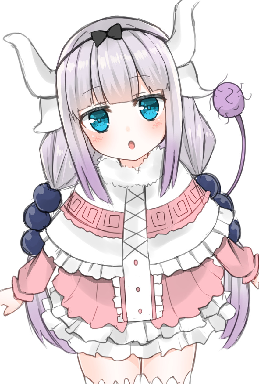 kanna kamui (kobayashi-san chi no maidragon) drawn by hashiko_nowoto