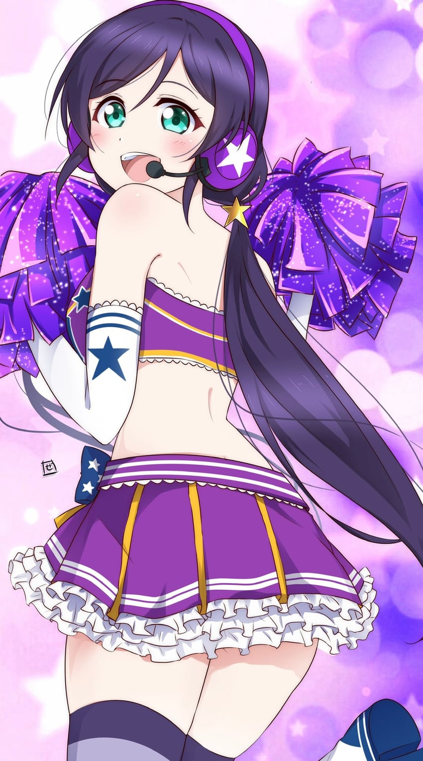 tojo nozomi (love live! and 2 more) drawn by zero-theme