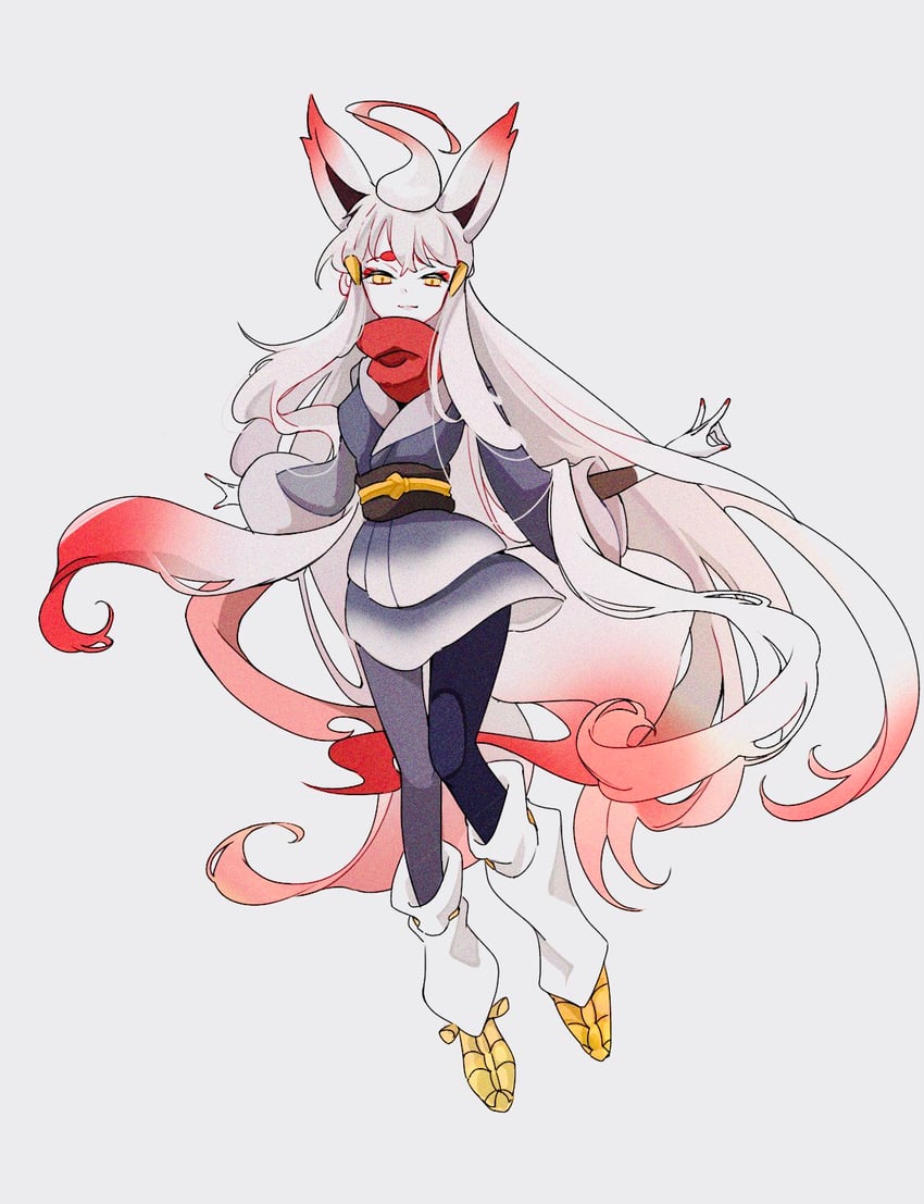 akari and hisuian zorua (pokemon and 1 more) drawn by cocoa_s3