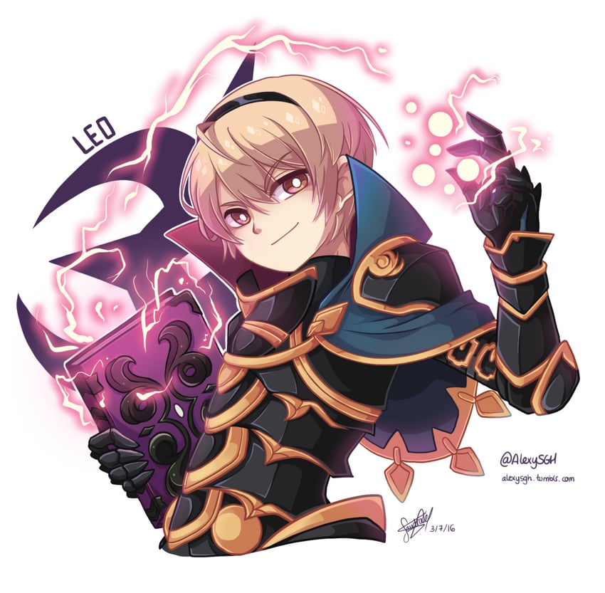 leo (fire emblem and 1 more) drawn by sandragh