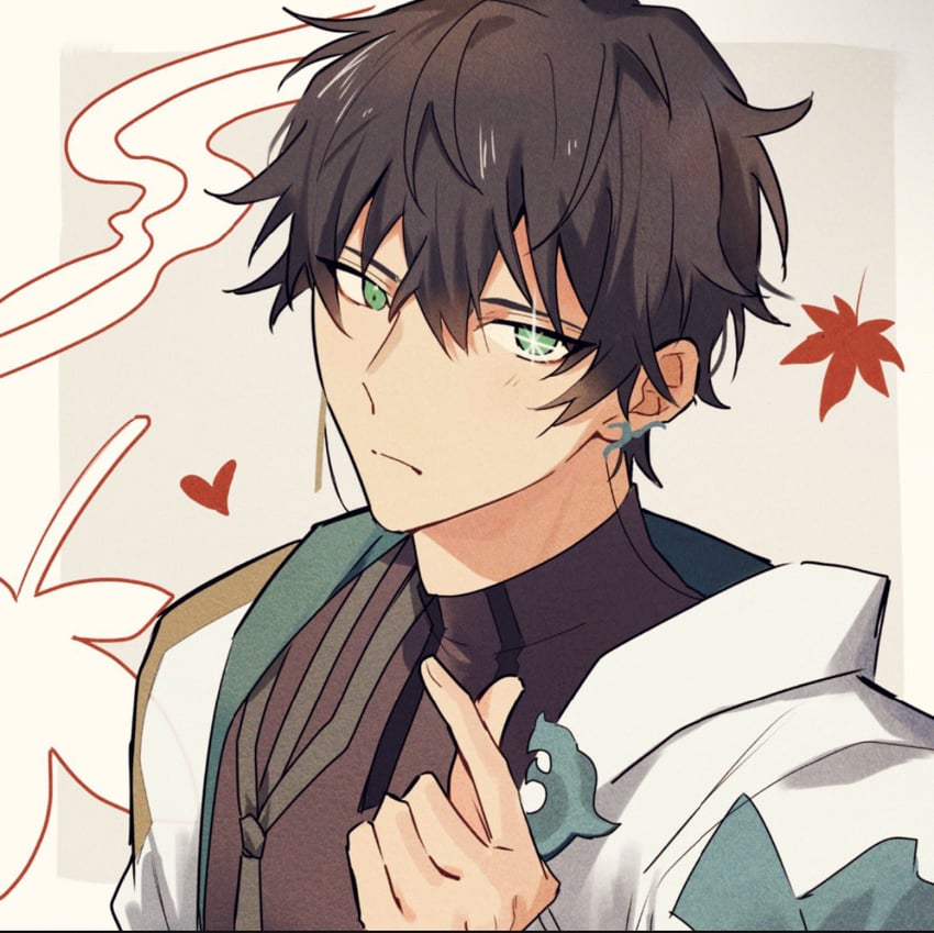 dan heng (honkai and 1 more) drawn by notonose