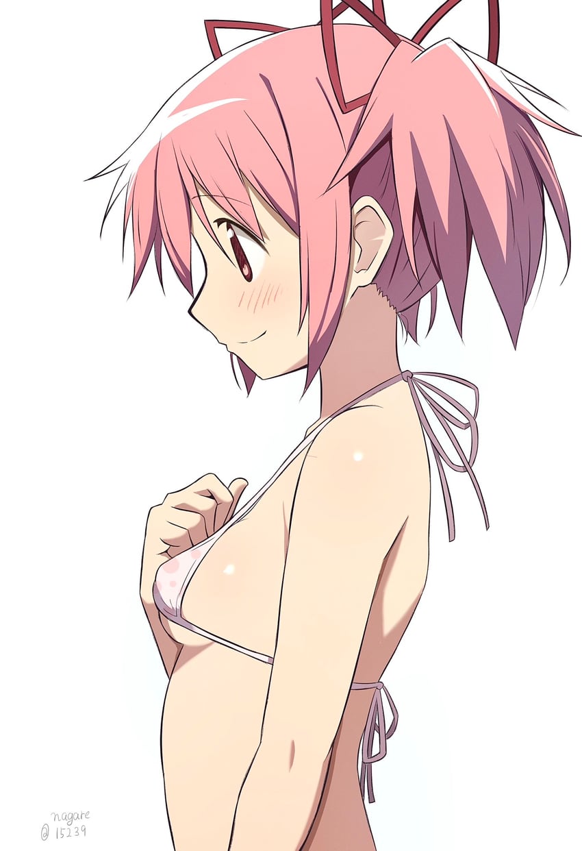 kaname madoka (mahou shoujo madoka magica) drawn by nagare_(flow)