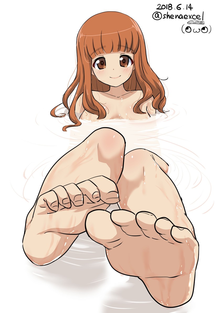 takebe saori (girls und panzer) drawn by shiina_excel