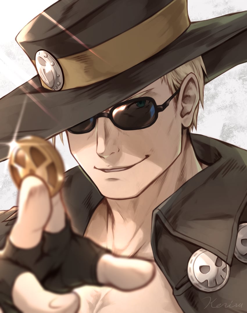 johnny (guilty gear and 1 more) drawn by khell