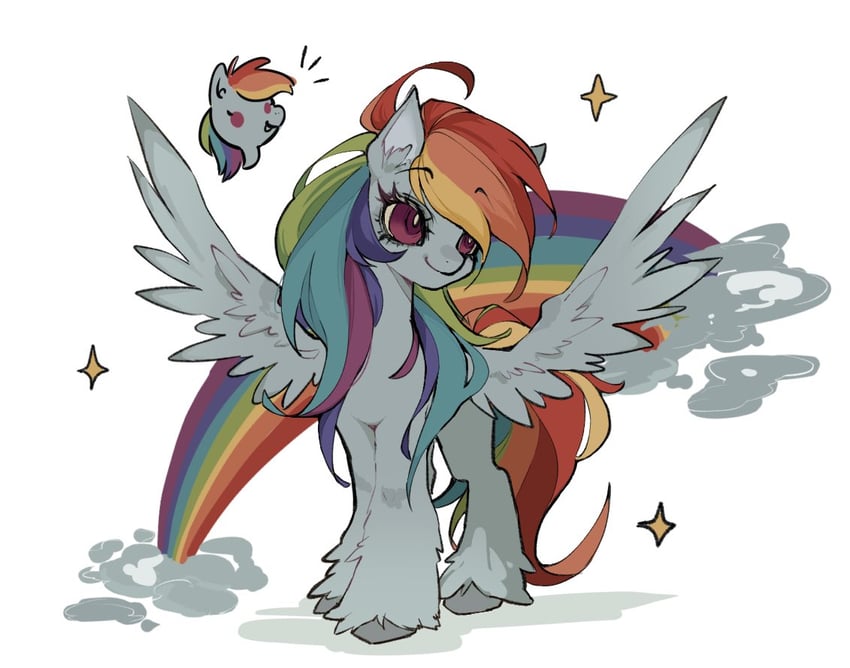 rainbow dash (my little pony and 1 more) drawn by torori_toro_(oimo_kenpi)