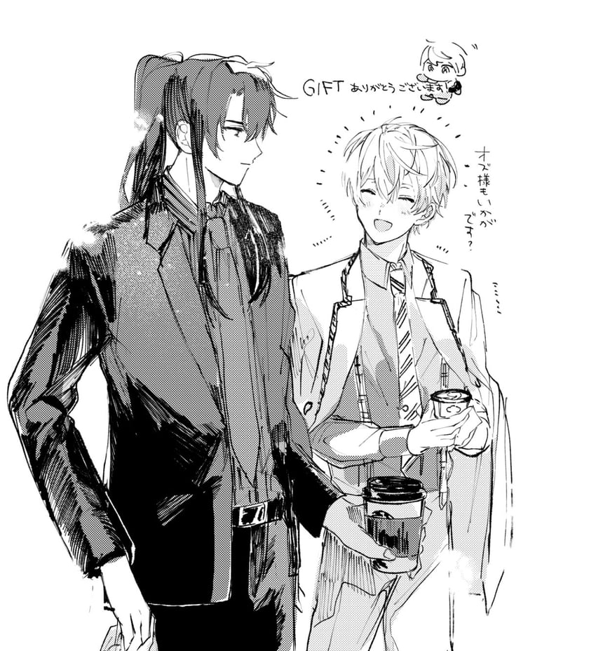 arthur grandwell and oz (mahoutsukai no yakusoku) drawn by 22kolink
