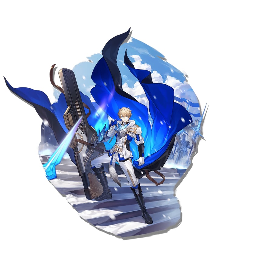 gepard landau and silvermane guard (honkai and 1 more)