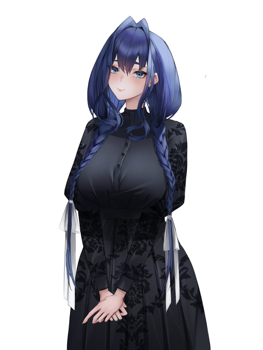 ouro kronii (hololive and 1 more) drawn by cykozu