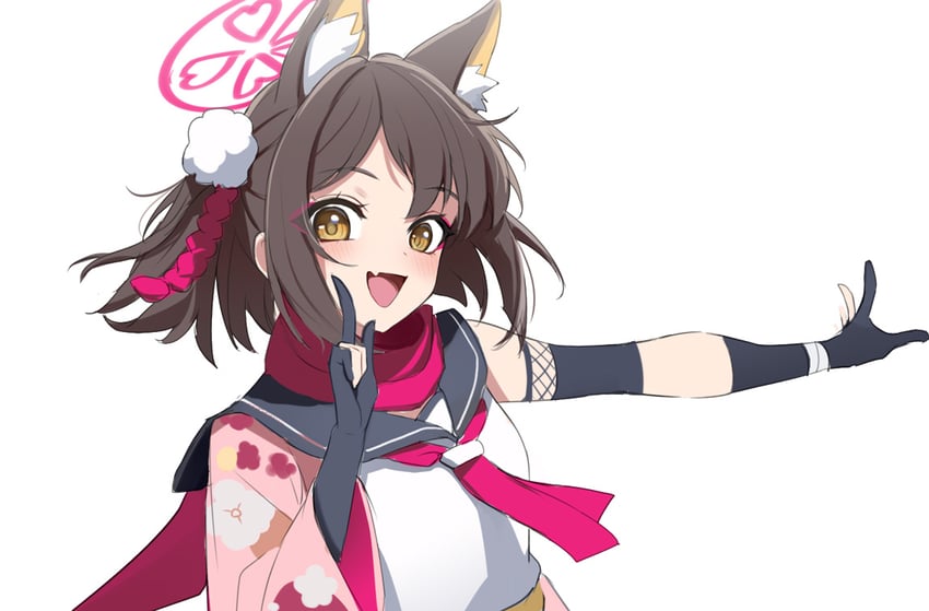 izuna (blue archive and 1 more) drawn by stone_(ksorede)