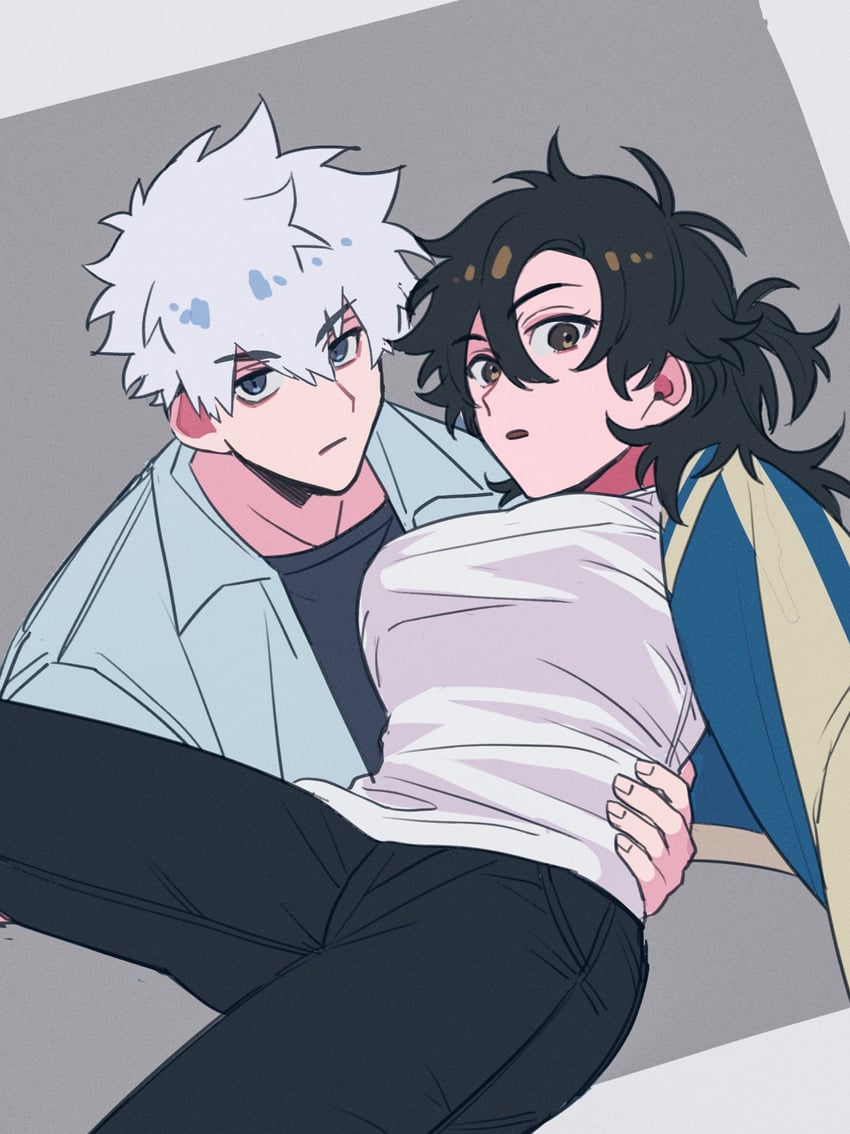 cheng xiaoshi and lu guang (shiguang dailiren) drawn by 2101341bbb