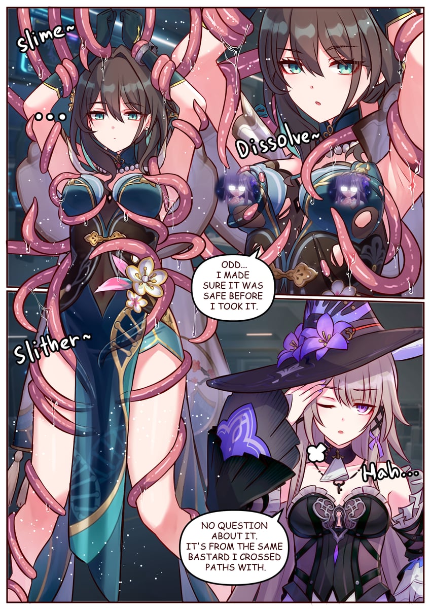 herta, the herta, and ruan mei (honkai and 1 more) drawn by jimpu6