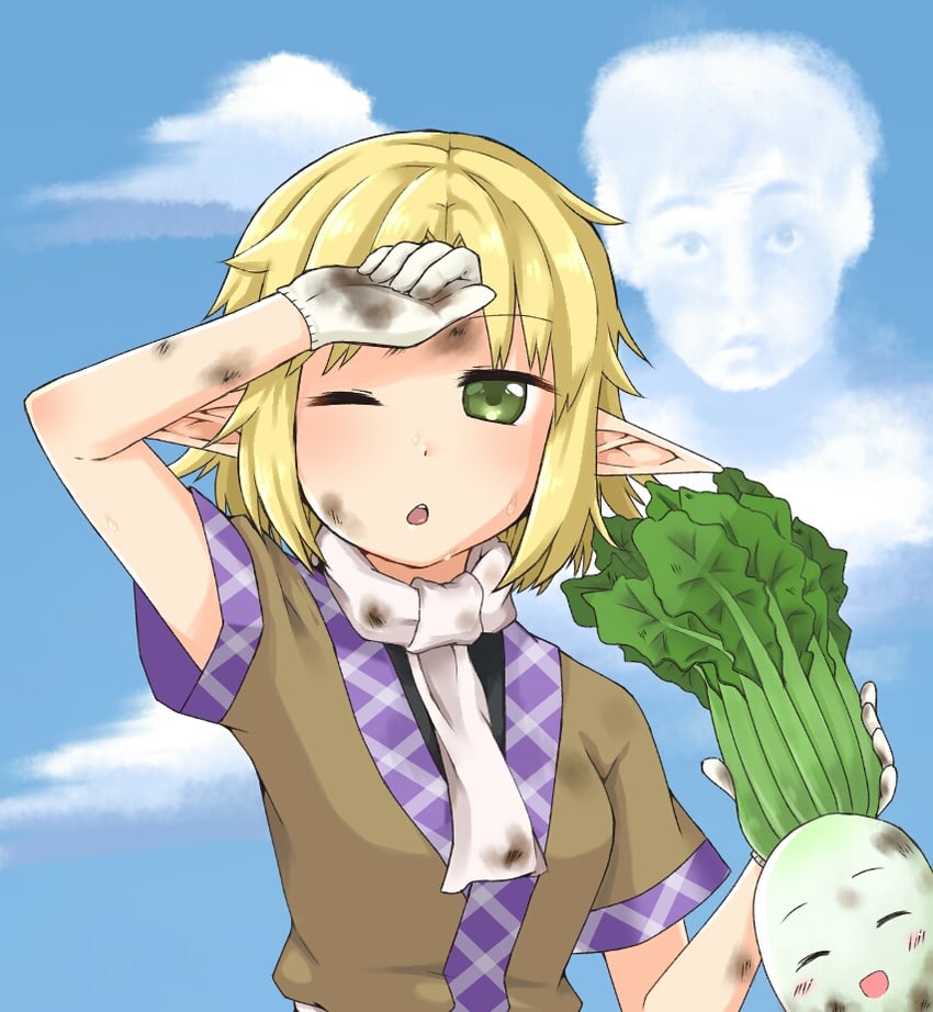 mizuhashi parsee, joker, reu daikon, and akanuma (touhou and 2 more) drawn by chanpuru_(nicoseiga_67544477)