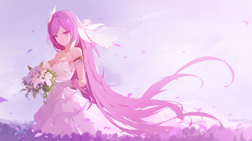 elysia (honkai and 1 more) drawn by via_shinan