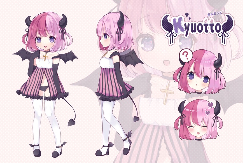 kyuotto (indie virtual youtuber) drawn by moeko_(moeko0903)
