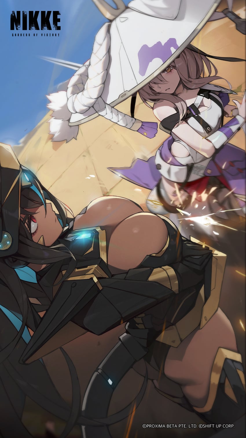 scarlet and indivilia (goddess of victory: nikke)