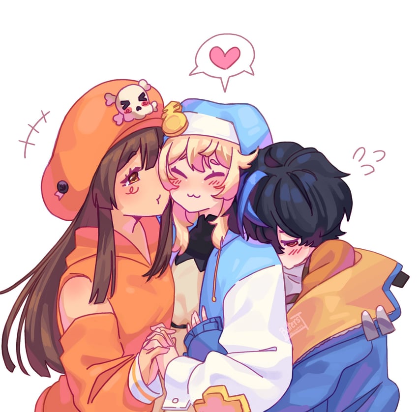 bridget, may, and unika (guilty gear and 1 more) drawn by supacreamss