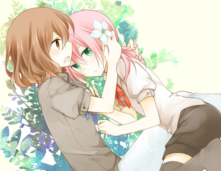 kirino ranmaru and shindou takuto (inazuma eleven and 1 more) drawn by yuuki_arisu_(yuigi)