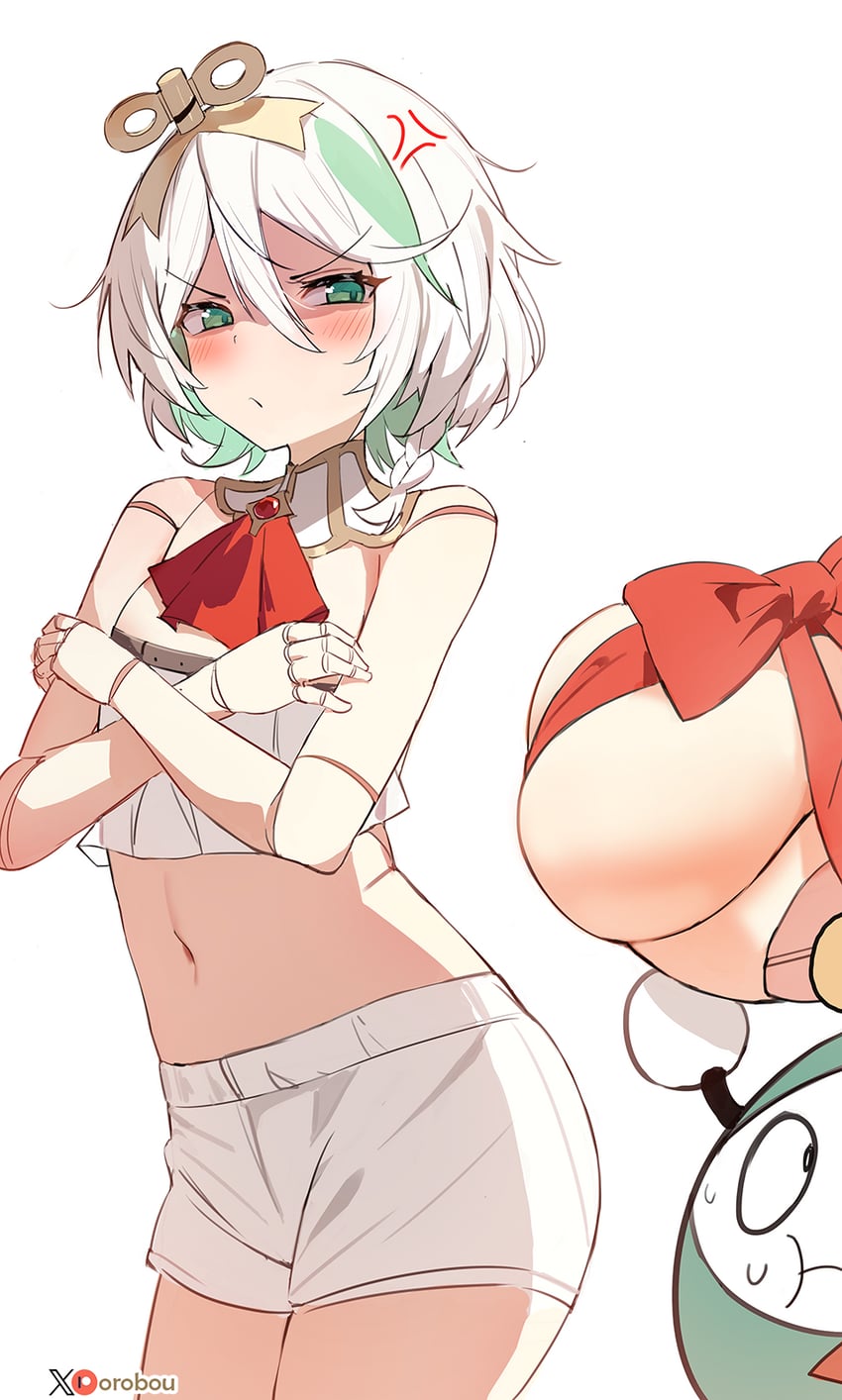cecilia immergreen and otomo (hololive and 1 more) drawn by orobou
