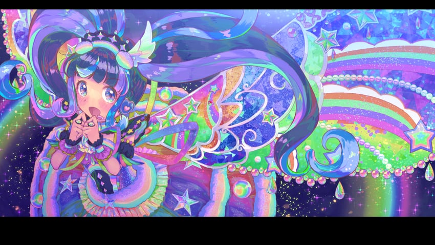 kuro daia (pretty series and 1 more) drawn by zeroarchive00