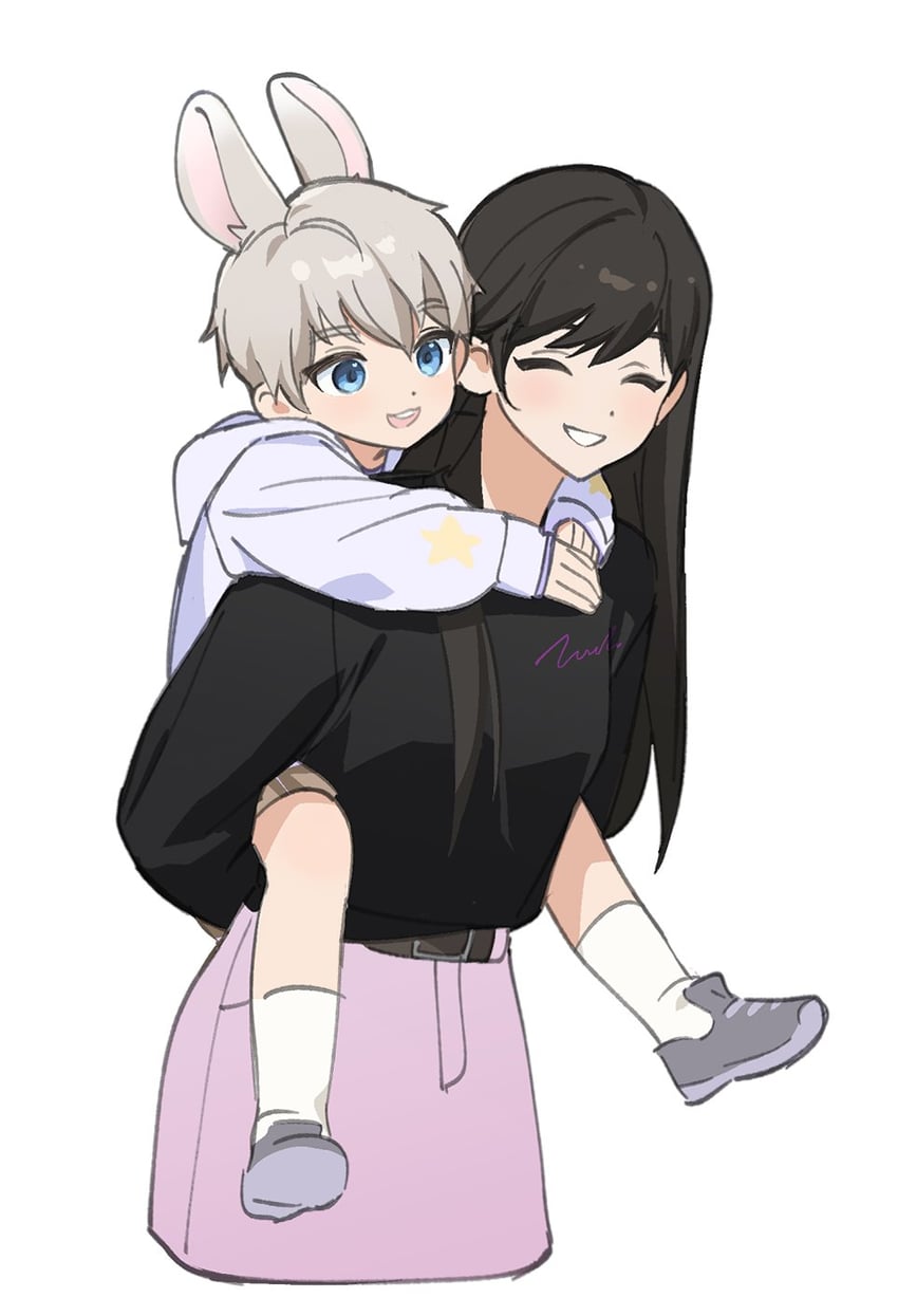 protagonist and xavier (love and deepspace) drawn by wuliu_heihuo