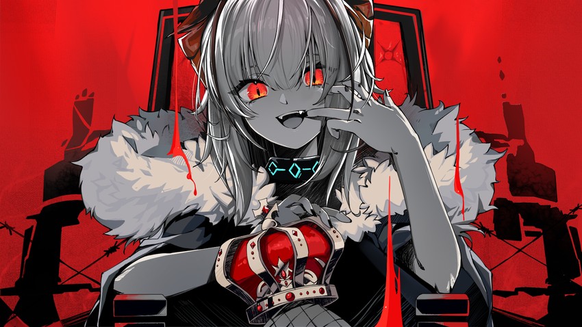 w (arknights and 1 more) drawn by di_mao_mou