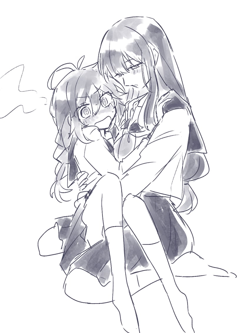 tamamori and minakami (koshotengai no hashihime) drawn by mamimu_memo0