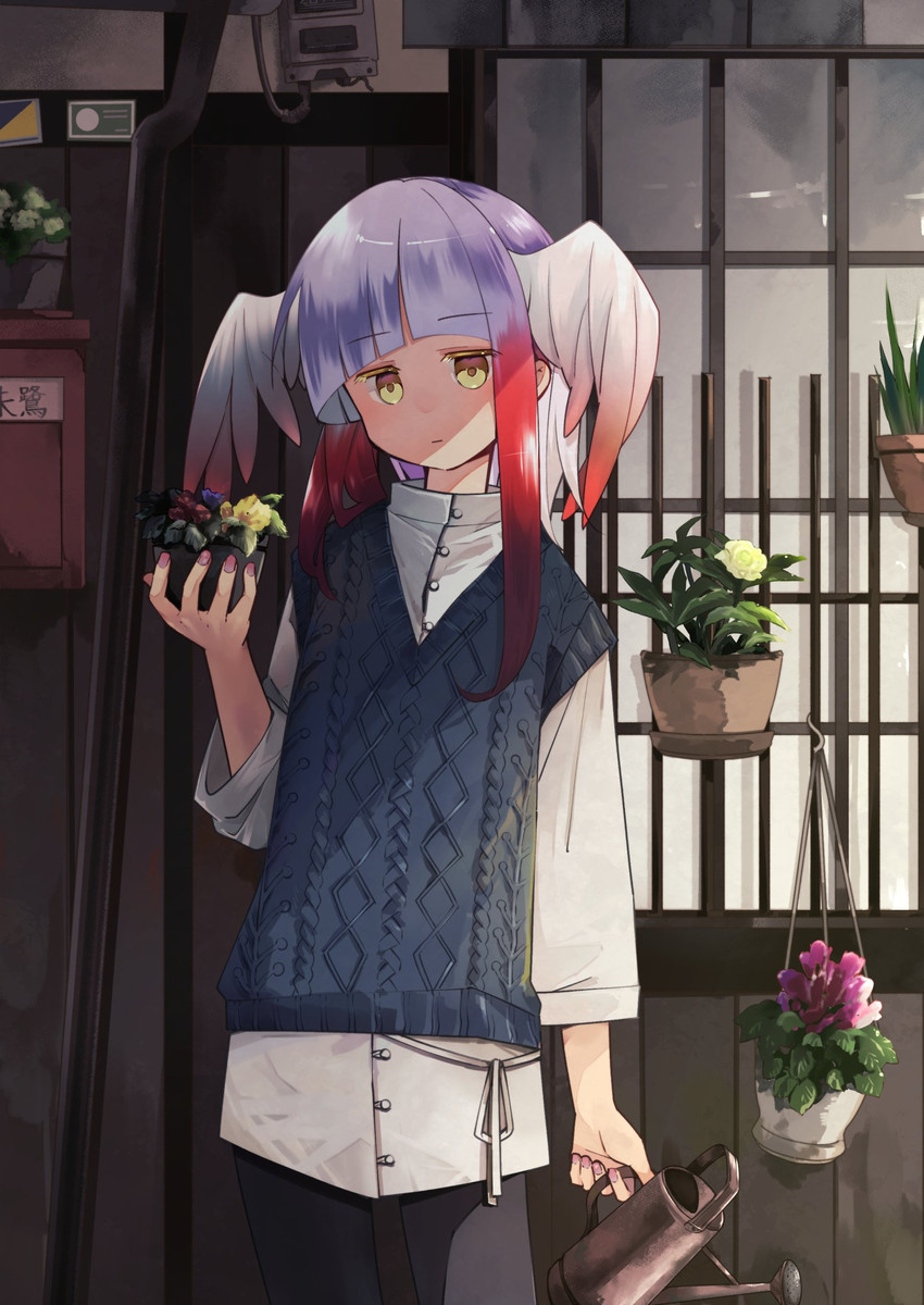 japanese crested ibis (kemono friends) drawn by nanana_(nanana_iz)