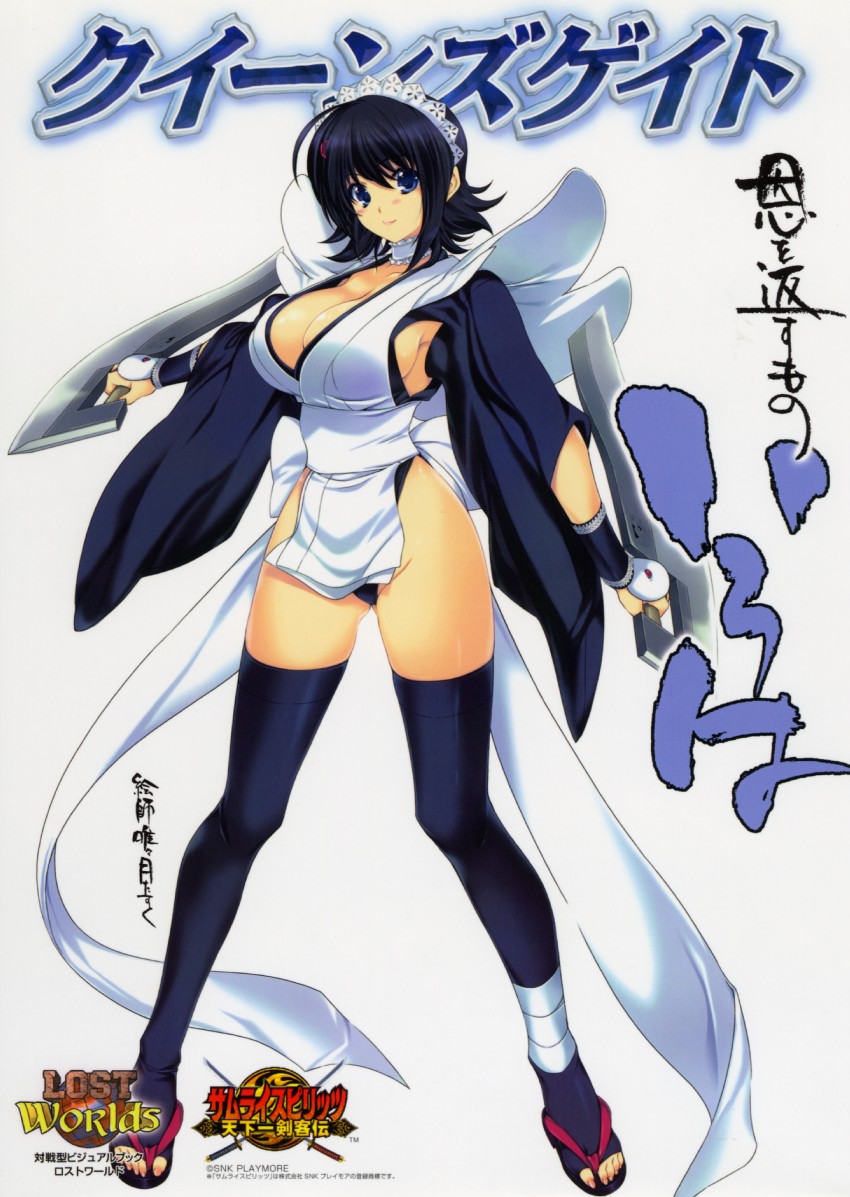 iroha (queen's blade and 2 more) drawn by iizuki_tasuku