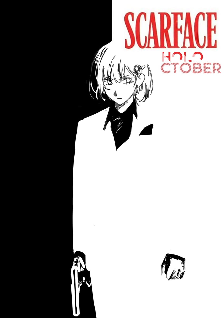 watson amelia (hololive and 2 more) drawn by choripan