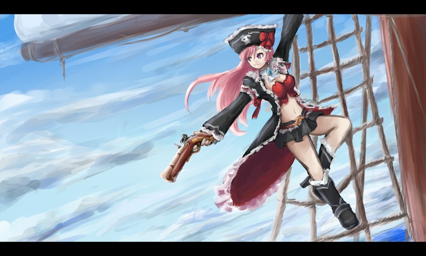 captain liliana (queen's blade and 1 more) drawn by arceonn