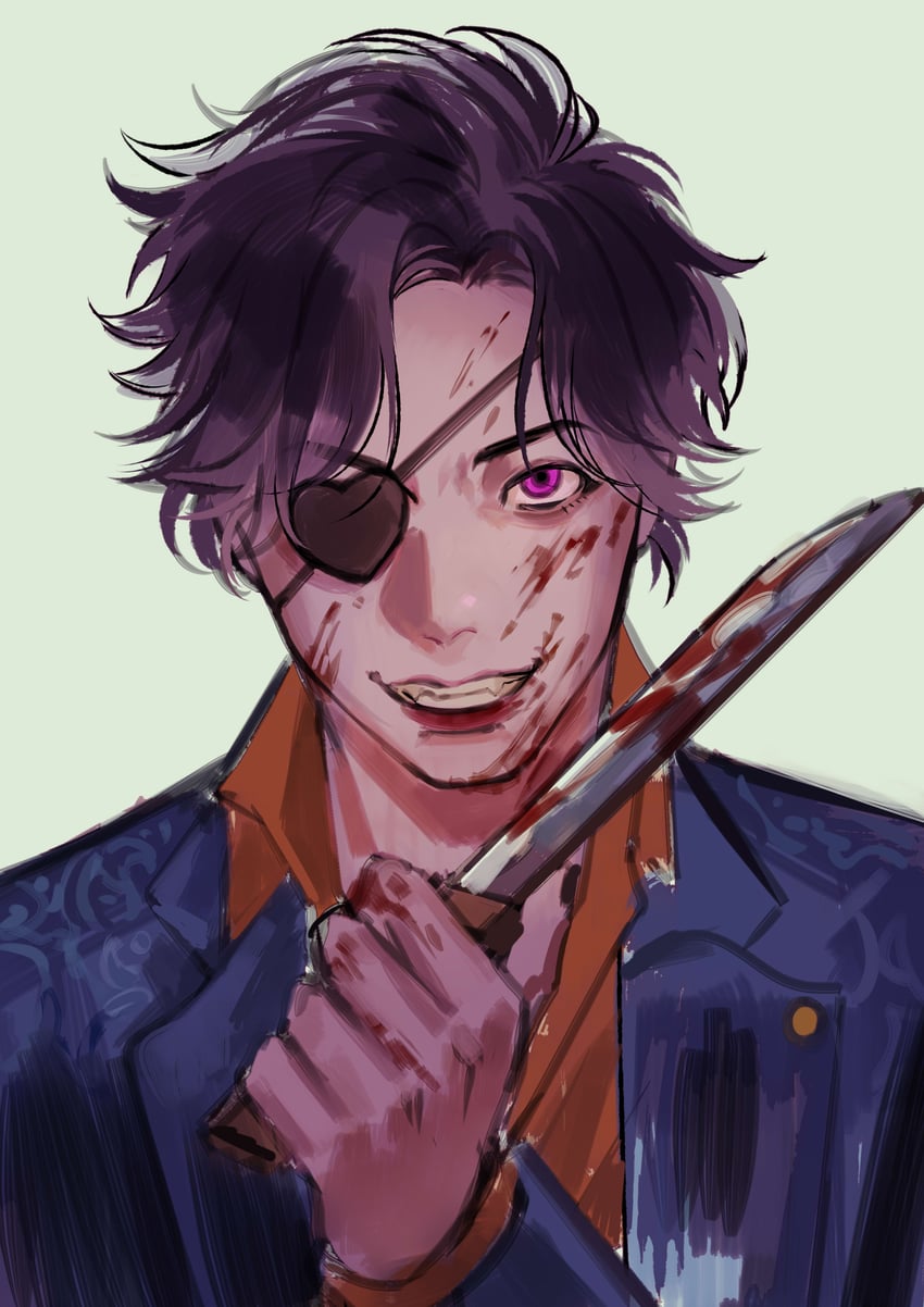 nishitani homare iii (ryuu ga gotoku and 1 more) drawn by kuromonoka