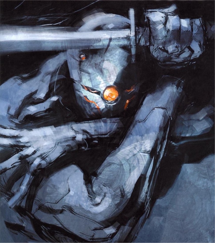 gray fox and cyborg ninja (metal gear and 1 more)
