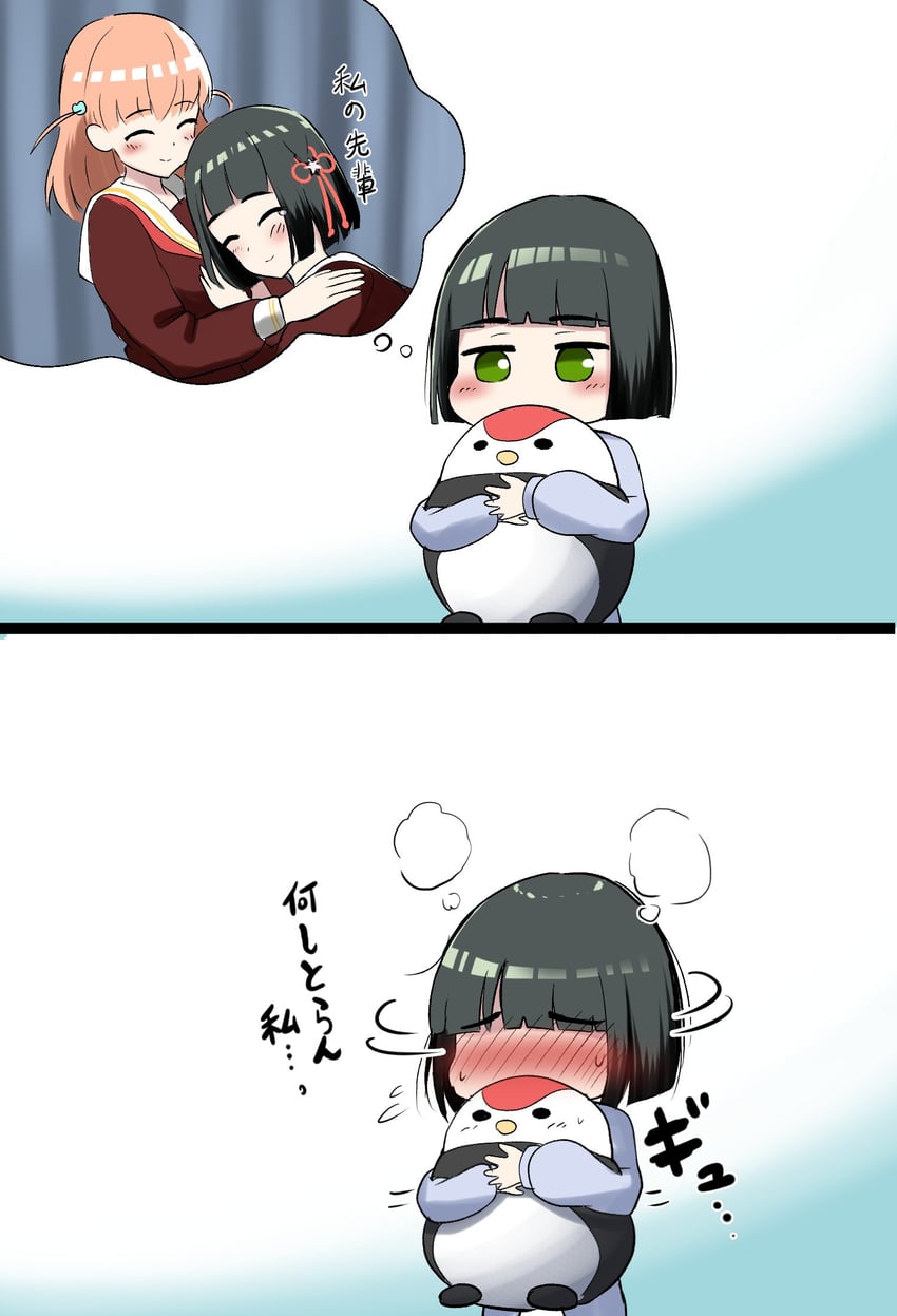 hinoshita kaho and momose ginko (love live! and 1 more) drawn by ryopa