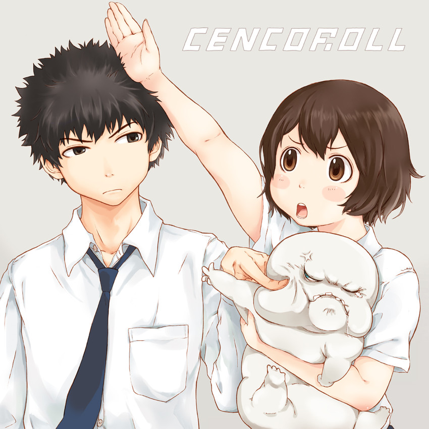 yuki, cenco, and tetsu (cencoroll) drawn by takagi_hideaki