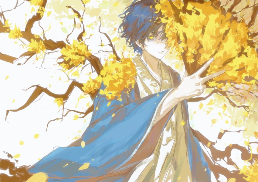 yi sang (project moon and 1 more) drawn by xiaorourose