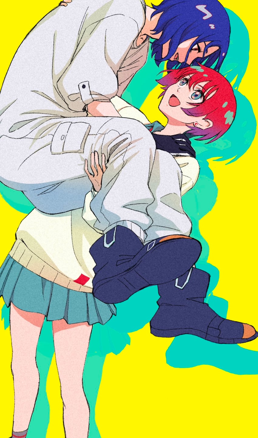 amate yuzuriha and shuji ito (gundam and 1 more) drawn by mogpakupero765