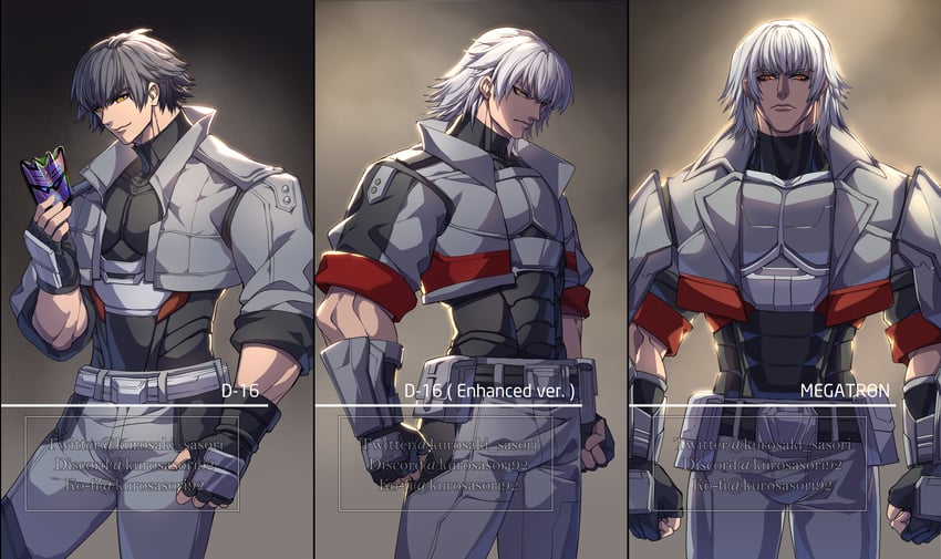 megatron, d-16, and megatronus (transformers and 1 more) drawn by kurosaki_sasori