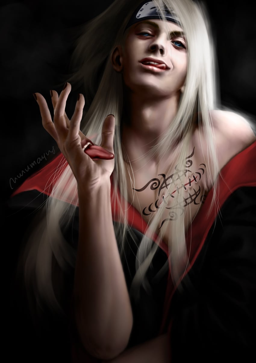 deidara (naruto and 1 more) drawn by nurumayuart