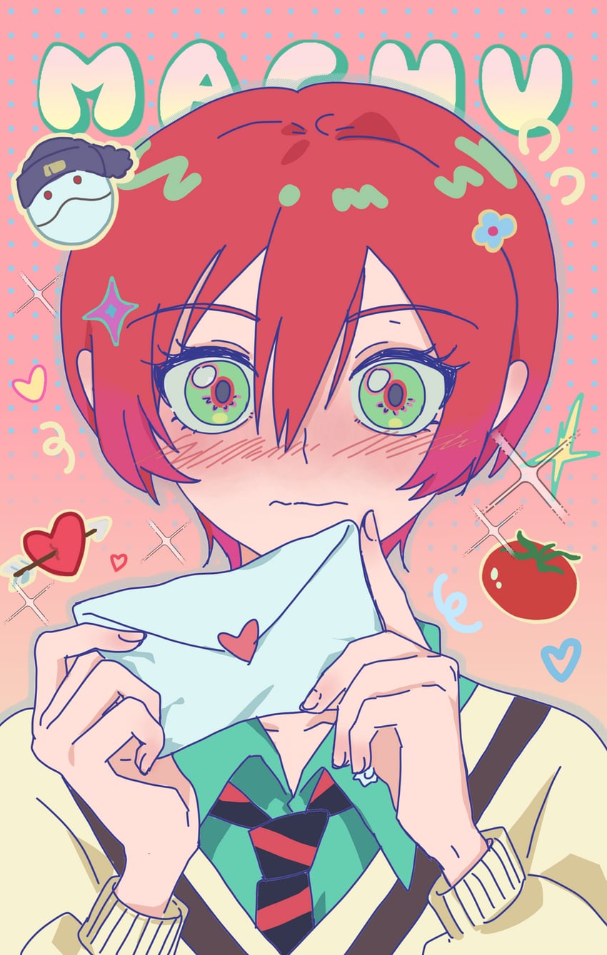amate yuzuriha and haro (gundam and 1 more) drawn by kumo_(sharonyann86798)