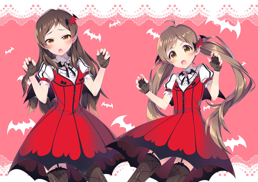 kitazawa shiho and hakozaki serika (idolmaster and 1 more) drawn by ooba_kagerou