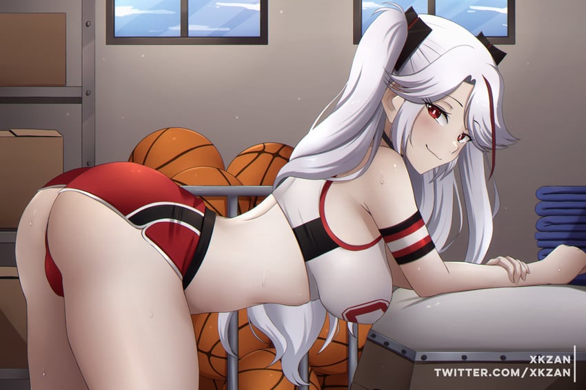 prinz eugen (azur lane) drawn by xkzan